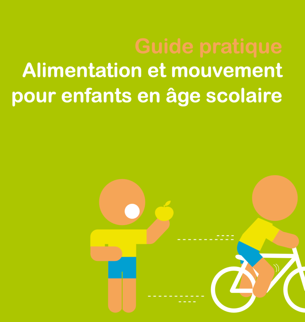 Guide pratique alimentation et mouvement des enfants Alpi'trail Puidoux